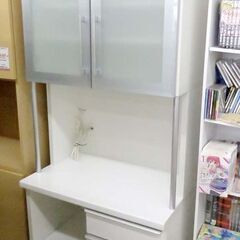 値下げ⭐︎松田家具　食器棚　テーブル付　ホワイト 値下げ⭐︎松田家具 食器棚 テーブル付 ホワイト 楽天市場】 キッチン