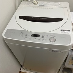 SHARP 洗濯機　5.5キロ　シャープ　2018年製造