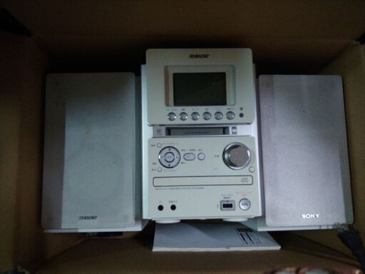 SONY 完動品 美品 ソニー マルチコネクトミニコンポ CMT-SBT40 