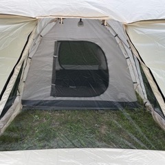 キャンプ ユウカズロウテント ベージュ エンドレスベース 専用グランド