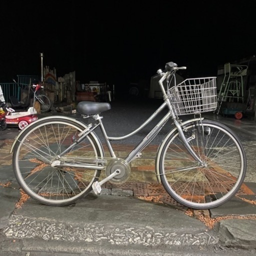 【3273】学童　ブリヂストン　アルベルト　26インチ　前タイヤ新品　17,100円（防犯・税込）