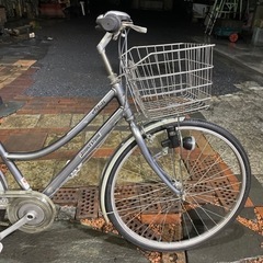 【3273】学童　ブリヂストン　アルベルト　26インチ　前タイヤ新品　17,100円（防犯・税込）