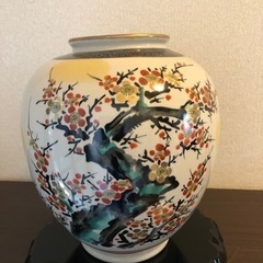 九谷焼　花瓶　壺　つぼ
