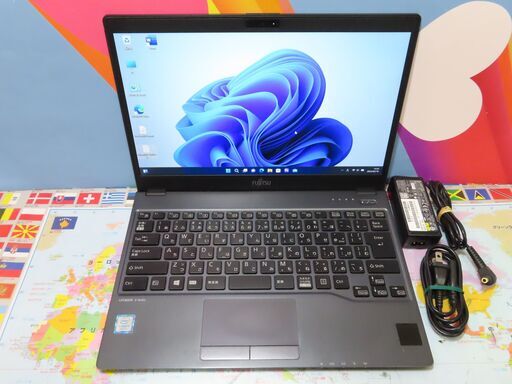 JC0314 富士通 ノートパソコン LIFEBOOK U938/S LTE Lバッテリー Win11 office2021