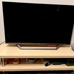【ネット決済】4k 43型テレビとテレビ台セット（2022年購入）