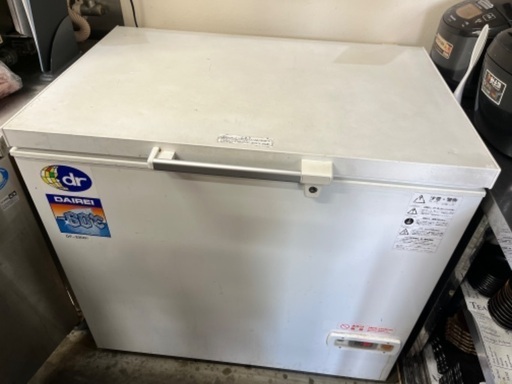 ★引取先決定★ 急速冷凍庫 ダイレイ−６０℃　１９１ℓスーパーフリーザー【中古】　DF−２００D　２０１６年製