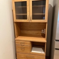 ニトリ 食器棚 キッチンボード 80cm
