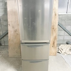 【大容量 380L】3ドア 三菱 ノンフロン冷凍冷蔵庫 MR-C...