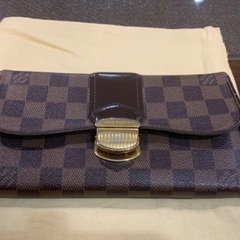 ルイ・ヴィトン【中古レア】長財布　ダミエ　ポルトフォイユ・システィナ