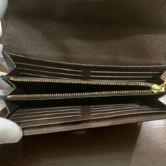 ルイ・ヴィトン【中古レア】長財布　ダミエ　ポルトフォイユ・システィナ
