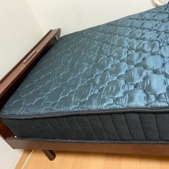 【美品】シングルベッド マットレスセット