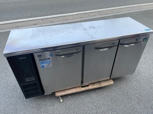 ☆中古品 ホシザキ業務用テーブル形冷凍冷蔵庫 RFT-150PTE1 2014年 133L 1500ｘ450ｘ800ｍｍ 動作問題なし☆