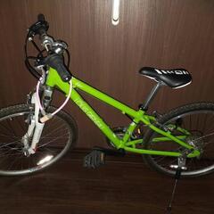 ジュニアスポーツバイク、24インチ、室内保管、美品