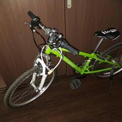 ジュニアスポーツバイク、24インチ、室内保管、美品
