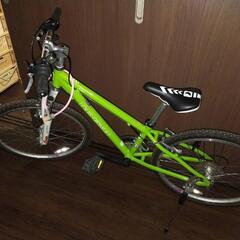 ジュニアスポーツバイク、24インチ、室内保管、美品