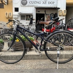 🎏🎏　配達可能　クロスバイク　ＲＯＶＥＲ　700cx28c 前後タイヤ　新品　6変速　青　美品