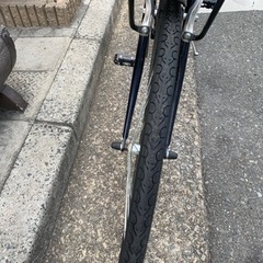 🎏🎏　配達可能　クロスバイク　ＲＯＶＥＲ　700cx28c 前後タイヤ　新品　6変速　青　美品