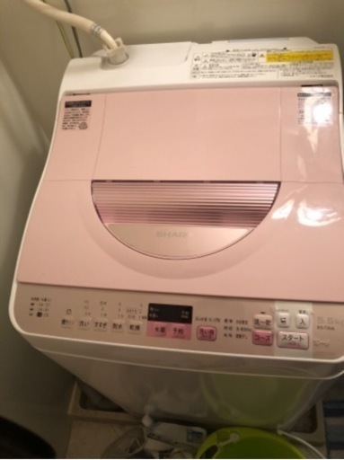 シャープ2016年度製造洗濯機乾燥機ES-TX5A-P
