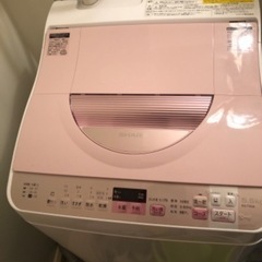 シャープ2016年度製造洗濯機乾燥機ES-TX5A-P