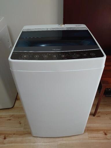 ハイアール 2018年製 4.5kg JW-C45A-W 取扱説明書付 洗濯槽分解清掃済