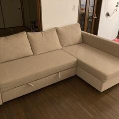 IKEA FRIHETEN コーナーソファベッド