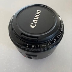 【値下げ】Canon 単焦点レンズ EF50mm F1.8Ⅱ