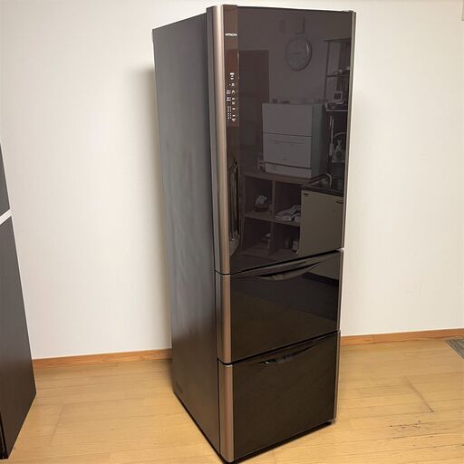 日立(HITACHI) 3ドア冷蔵庫『真空チルド R-S3700FV』2015年 365L
