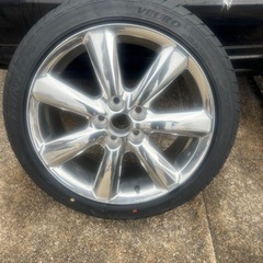 18 クラウン　18インチ　アニバーサリー　純正メッキホイール 18クラウン アニバーサリー純正18インチメッキホイール 新品 1本のみ