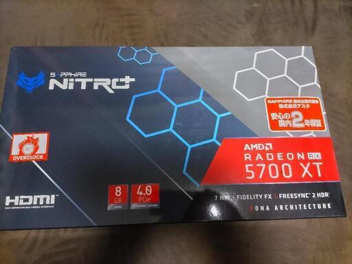 PCパーツ NITRO+ RX 5700 XT 8G GDDR6 \n\n