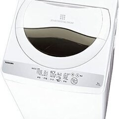 値下げ■TOSHIBA2019年全自動洗濯機5kg AW-5G6...
