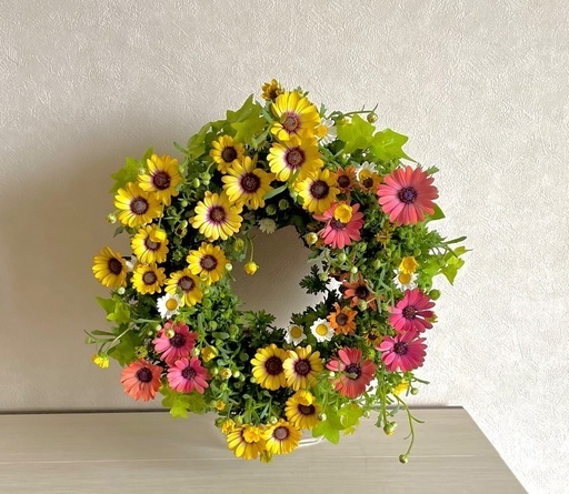寄せ植えリース