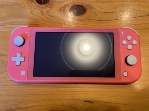 Nintendo Switch light コーラル　Switch light収納ケース付き