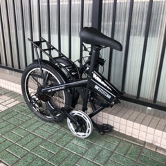 🔹折りたたみ自転車🔹HUMMER 前後タイヤ新品です✨定価 : 34,000円。