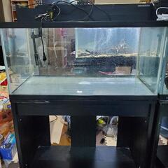 新品90cm水槽 中古90cm水槽 水槽台 上部フィルター