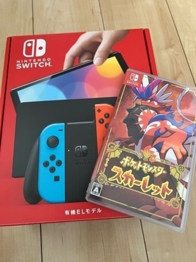 Switch 有機ELとポケモンカセット