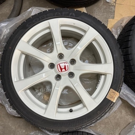 シビック タイプR FD2 純正ホイール スタッドレス付き