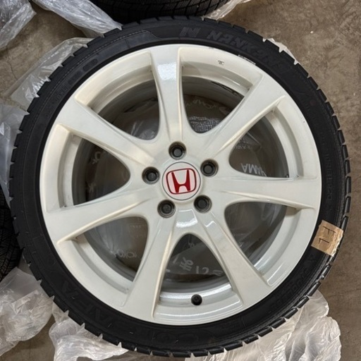 シビック タイプR FD2 純正ホイール スタッドレス付き
