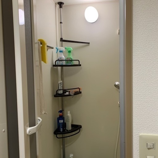 突っ張り棒タイプ お風呂収納