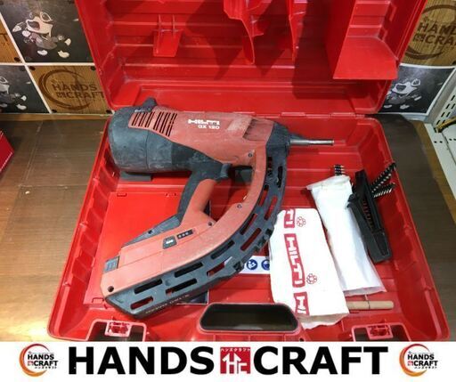 HILTI ヒルティ GX120 ガスネイラ 品 ケース/付属/説明書有 【ハンズ