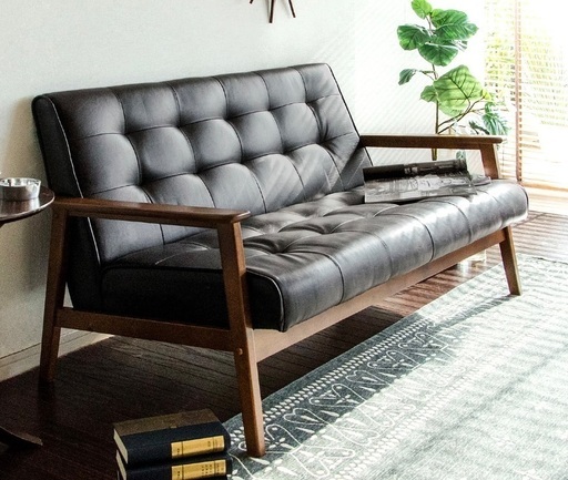 ほぼ未使用　大塚家具　収納付き　2人掛けソファ 2人がけソファ ほぼ新品未使用 ほぼ未使用 大塚家具 収納付き 2