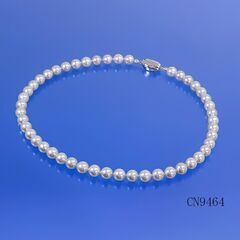 8.5～9.0 mm アコヤ真珠ネックレス ナチュラルカラー