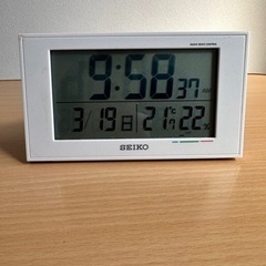 【SEIKO】電波時計