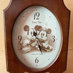 ミッキーマウス　置き時計