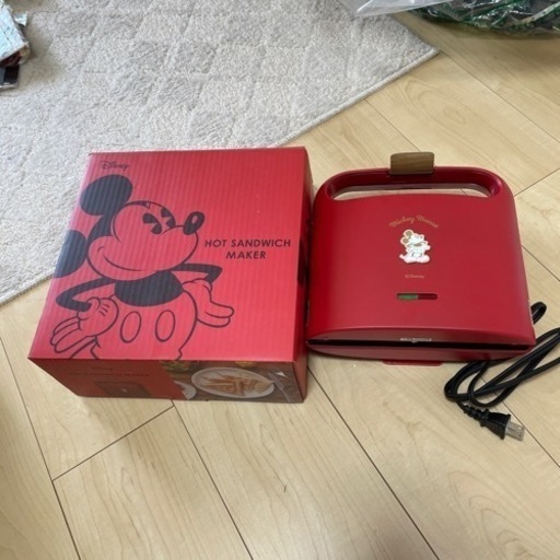 ディズニー　ホットサンドメーカー