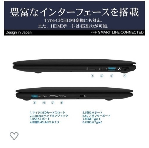 【カメラ付Zoom対応】ノートパソコン office付きWindows10 軽量 14.1インチ WPS office Celeron 64GB + SSD 128GB