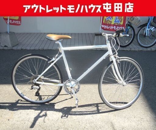 TOKYOBIKE 26インチ クロスバイク 8段切替 ホワイト系 Sサイズ 自転車 ☆ 札幌市 北区 屯田