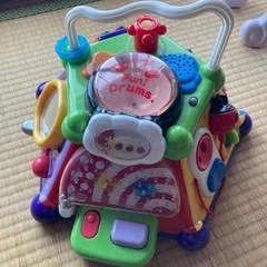 赤ちゃん　おもちゃ　ファンドラム きまりました