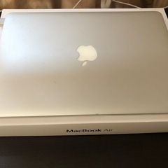 【ネット決済・配送可】受渡し者決定MacBook Air2012...