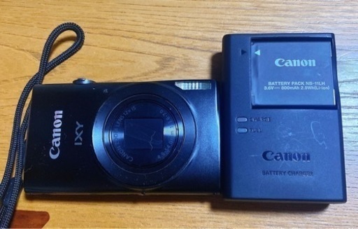 Canon IXY 170BK(充電器付き)
