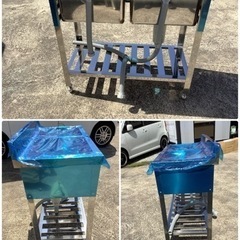 値下げします❗️新品未使用❗️2槽厨房用流し台